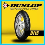 ◷ ❏ ✔ Dunlop 70/90-14 34P D115 Tubeless Motorcycle Tires - Indonesia