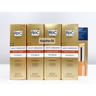 RoC Multi Correxion Revive + Glow Eye Balm Vitamin C Brightening Wax Eye Cream
