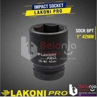 MATA LAKONI PRO Impact Socket 1" 6PT 42MM Shock Wrench 42 MM Socket 1 Inch