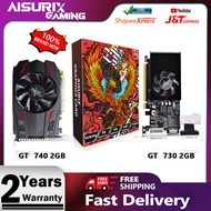 AISURIX GT730 Graphics Card GT740 2GB GPU SFF Graphic Card Computer Video Card DDR3 64Bit