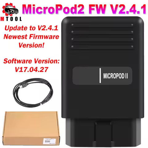 MicroPod2 FW V2.4.1 SW V17.04.27 MicroPod 2 for Fiat for Chrysler for Dodge For Jeep Diagnostic Tool
