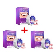 Oralhoe Silicone Denture Set Temporary Orthodontic Fake Tooth Upper Lower Veneers Teeth Whitening De