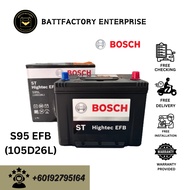 High Quality Premium and Competitive Price Car Battery BOSCH S95 EFB (105D26L)  70AH 680CCA