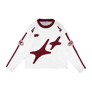 WP Company - Knitwear BOXY Rate Football Star Knit Unisex Sweater / Men's Knit Sweater & Wanita