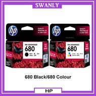 HP 680 F6V27AA Black / F6V26AA Colour Ink Cartridges