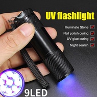 happylivingl UV Flashlight UV Light Flashlight 395nm  Light Flashlight Mini light Torch For UV Resin