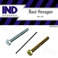 Hexagon-Hex 8 x 65-8X65-M- M8x65 Key-K 12 P-Pitch 1