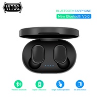 VITOG A6S/E6s 5.0 TWS Bluetooth Headsets Xiaomi  Redmi Airdots Wireless headphone In Ear Earbuds Noi