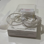 Kabel KZ Upgrade OFC SILVER Plated Cable Type C CCA ZSN ZEX EDX PRO X - TIPE C