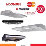 Livinox / Morgan / Firenzzi Stainless Steel Slim Hood