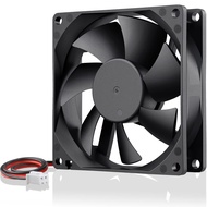 80mm x 25mm 8025B 12V Dual Ball Bearing DC Brushless Cooling Fan 2 Pin