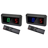 [whfashionkk] Electronic Scoreboard Digital Scoreboard Portable Sports Scoreboard with Remote
