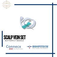 Scalp Vein Set Butterfly Needle For Rapid Venous Access  21G
