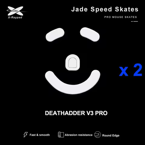 X-Raypad Jade Skates For Deathadder V3 PRO