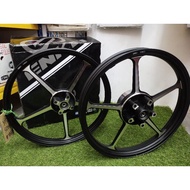 🔥ENKEI FG505 Y15ZR SPORT RIM BLACK🔥F/1.4 R/1.6