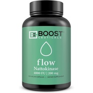 Nattokinase 4000 Fu 200mg - Vegan No Stearates Gluten Free - Pure Natural Blood Thinner & Blood Flow