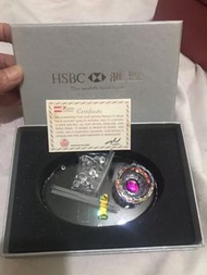 HSBC 奧地利水晶擺件