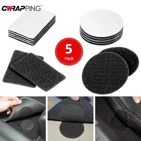 5PCS Car Carpet Tape Adhesive Sticker for BMW E46 E90 E60 F10 F30 E39 E36 F20 E92 E87 G30 X5 E70 E91