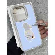 For iPhone 16 14 13 11 12 15 14PRO 16PRO 16PROMAX 13PROMAX 11PROMAX 14PLUS 15PLUS cartoon of flowers