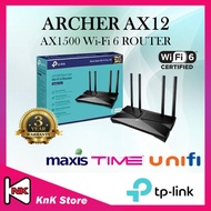 TP-LINK ARCHER AX12 AX1500 NEXT-GEN WIFI 6 ROUTER