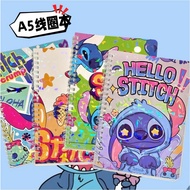 ☆The Lowest Price In SG☆Stitch a5 Laser Notebook Notepad Diary Stationery Handbook Loose-leaf Notebo