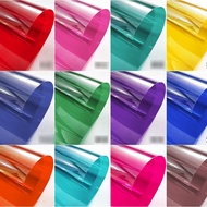 1 meter of 45cm colored glass decal, ready to peel and stick