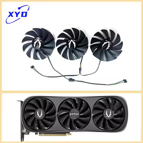 NEW 88MM for ZOTAC GeForce RTX4070 4070S 4070ti 4070tiS 4080 TRINITY BLACK OC graphics card replacem