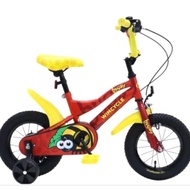 [✅Ready] Sepeda Anak Wimcycle Bugsy 12 Inch Merah