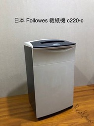 中古二手 日本 Followes 裁紙機 c220-c