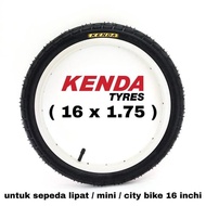 Kenda 16 x 1.75 Folding Bike Tire Seli mini BMX 16x1.75 Pure 305