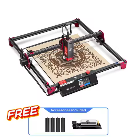Algolaser 40*43cm CNC Router Laser Cutter Engraver 3.5” Touch Scree Table Lase Cut Engraving Machine