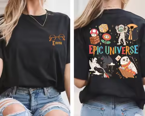 Fashion Epic Universe Shirt Epic Universe 2026 Family Trip Tee Family Universe Park Trip Tee Epic Un
