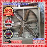 BLOWER EXHAUST FAN GUDANG INDUSTRI DAN KANDANG AYAM 50 INCH | 3 PHASE