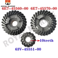 Gear Set for Hidea 15HP boat engine 6E7-45560-01 63V-45551-00 6E7-45571-00 6E7-45560 63V-45551 6E7-4
