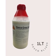 1Litre Davco RL1000 Grout Admix Plus - High Bonding Strength Latex Additive For Grouting