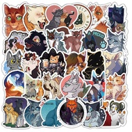 50pcs Warriors Cats Doodle Stickers