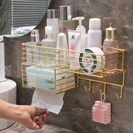 Wall Shelf/Hanging Shelf/Bathroom Shelf/Tissue Gold Shelf