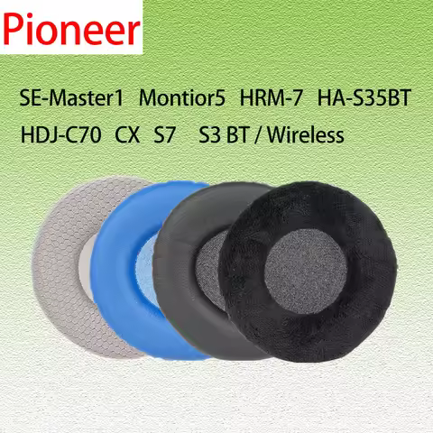HRM-7 Earpads for Pioneer SE-Master1 Montior5 Headphones HA-S35BT HDJ-C70 CX S7 Ear Cushions S3 BT W