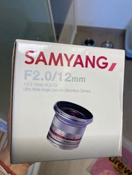 Samyang 星空 天文  f2.0/12mm Ultra wide angle lens E mount