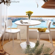Small Round Table Coffee Table 60/70/80cm Dining Table  Corner Table  Balcony Table