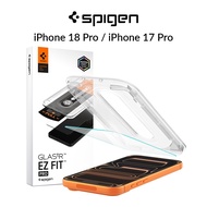 Spigen iPhone 18 Pro / iPhone 17 Pro / iPhone 17 / iPhone 16 Pro Screen Protector 1 Pack EZ Fit Pro 