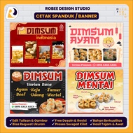 Chicken Dimsum Banner Mentai Dimsum/