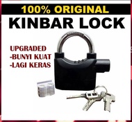 Alarm Padlock Set For Home Safety/Door & Motorcycle Lock | Kunci Mangga Bunyi Siren Untuk Motor dan 