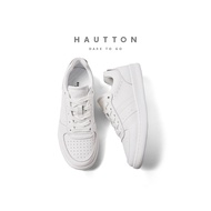 HautTon HautTon Men's Shoes 2026 Summer New Style Genuine Leather White Shoes Men's All-Match Soft-S
