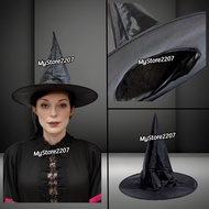 Halloween Witch Cosplay Hat Halloween Witch Hat/ Witch Black Hat/