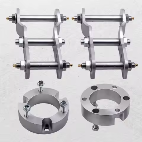 Front 3 inch Rear 2 in Lift Kit For Toyota Hilux Vigo 4WD Strut Spacer Shackle