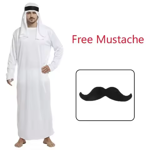 ABC123Fantasia Adulto Prince Arabian Arab Costume Men Middle East Ali Baba Sheik Costumes Halloween 