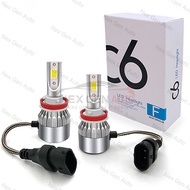 LED Car Headlight C6 SILVER H1 H3 H7 H11 HB3 HB4 9005 9006 H8 36Watt 36 Watt 36W