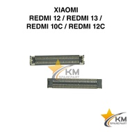 MESIN Xiaomi Redmi 12 13 10A 10C 12C Lcd Connector Socket Fpc Connector Di Board Machine