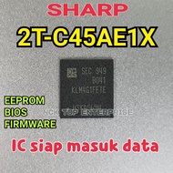 SHARP 2T-C45AE1X EEPROM / BIOS / FIRMWARE eMMC 4GB (2TC45AE1X) KLM4G1FETE-B041